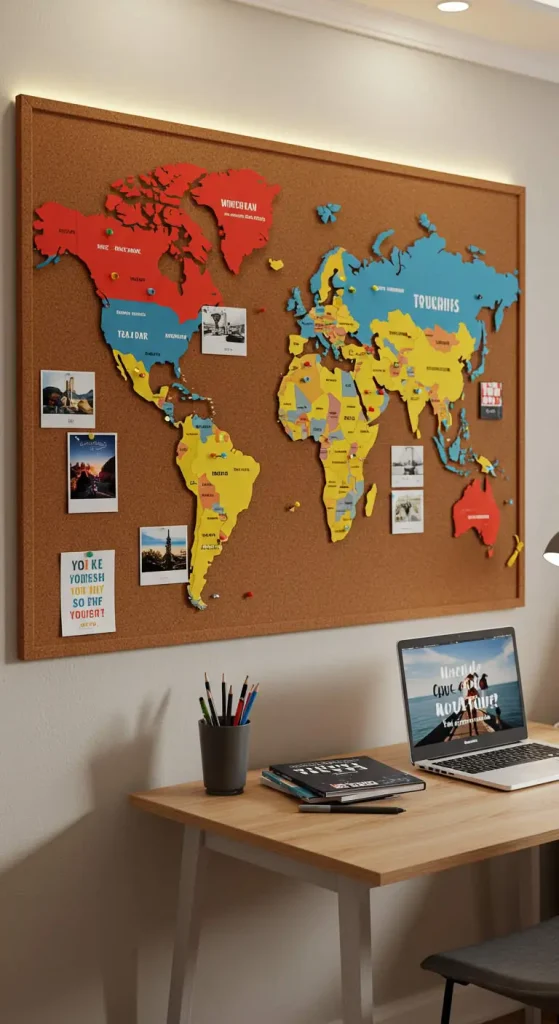 10 Craft Ideas For Teens Room Decor 7 6. DIY Bulletin Board