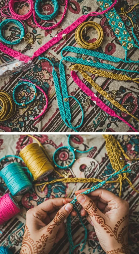 13 Easy Craft Ideas For School Age Kids 7 6. DIY Friendship Bracelets