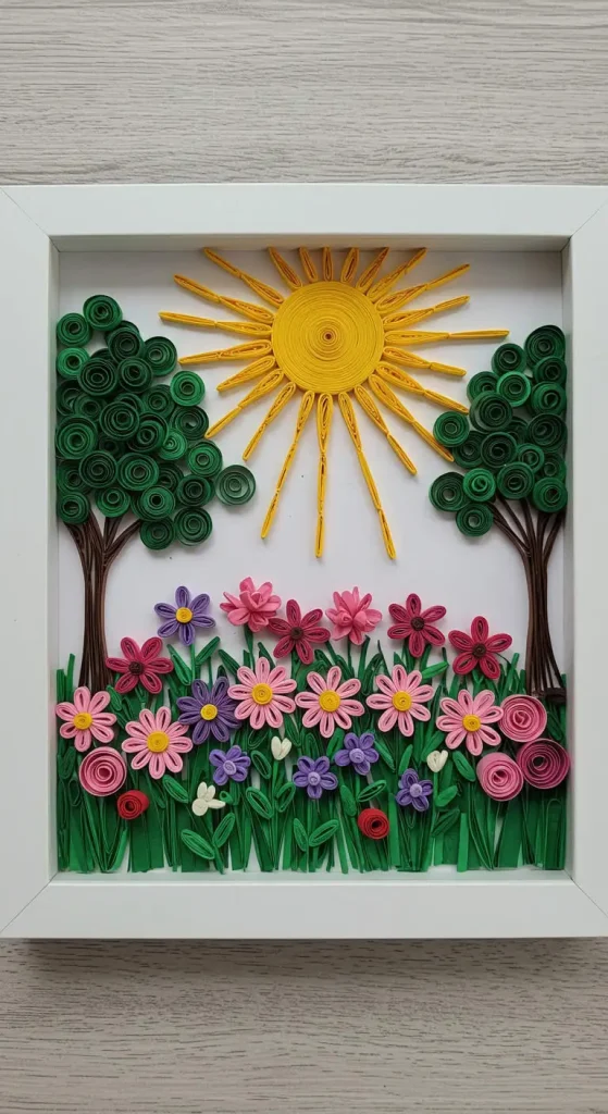 Craft Ideas For Kids Age 8 Your Kids Will Love Making 8 6. DIY Paper Quilling Art