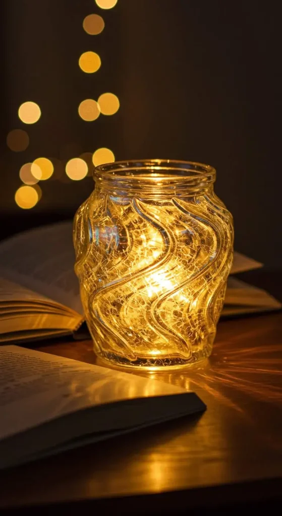 15 Handmade Birthday Gift Craft Ideas 7 6. Decorative Mason Jar Lantern