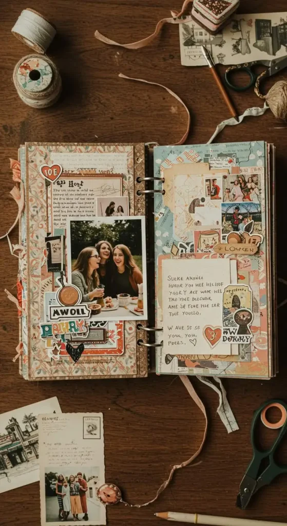 15 Friend Craft Ideas For Kids 7 6. Friendship Scrapbook