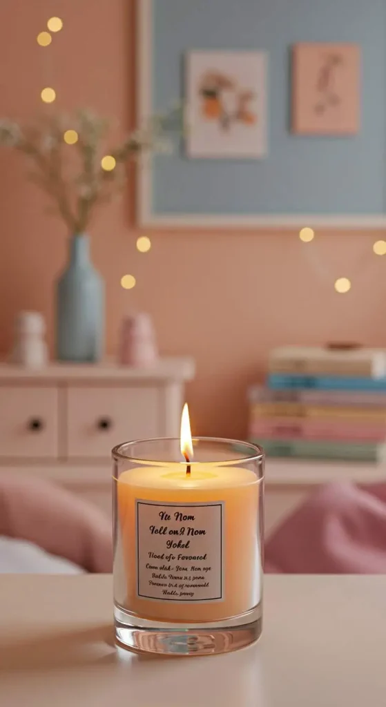 13 Mother's Day Gift Handmade Craft Ideas 7 6. Homemade Candles