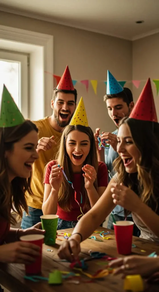 15 Craft Ideas With Paper For Friends 7 6. Paper Party Hats