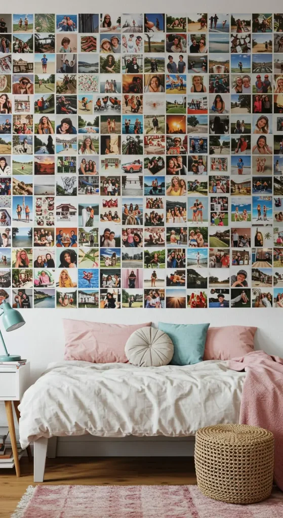 13 Simple Craft Ideas For Room Decor DIY 7 6. Personalized Photo Collage