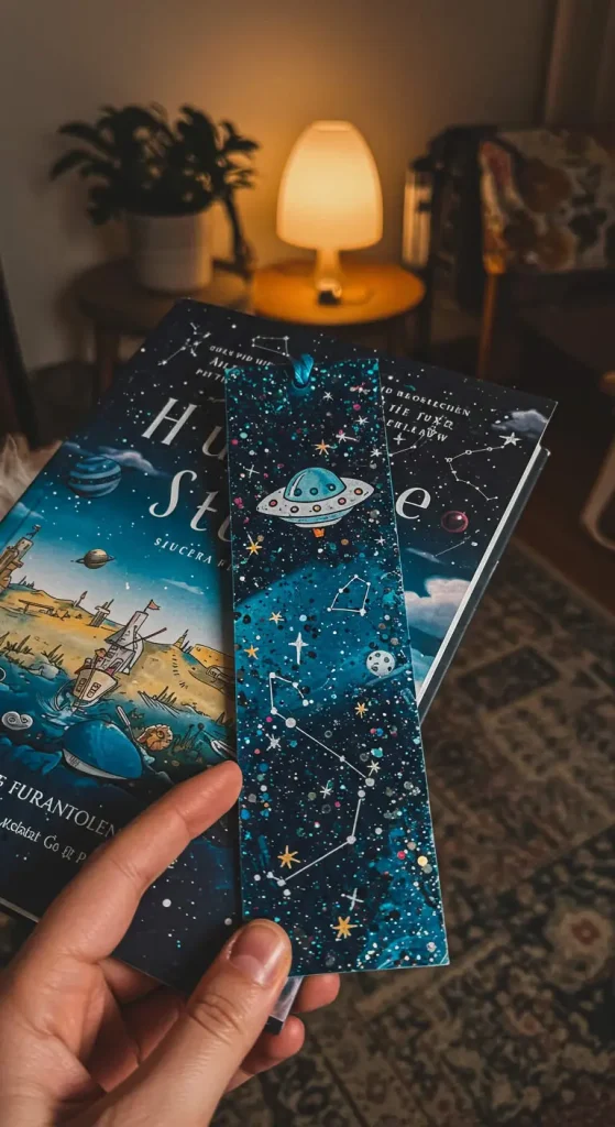 11 Kids Star Craft Ideas 7 6. Starry Bookmark Craft