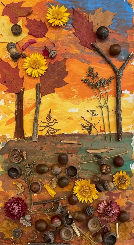 13 Thanksgiving Craft For Kids Preschool 7 6. Thanksgiving Leaf Collage