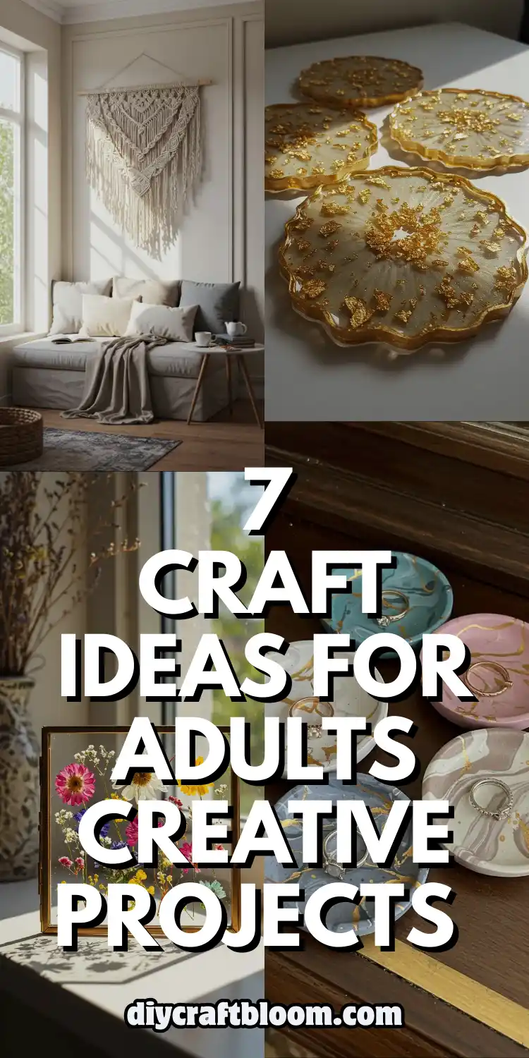 7 Craft Ideas for Adults Creative Projects Anyone Can Make 2 7 Craft Ideas For Adults Creative Projects