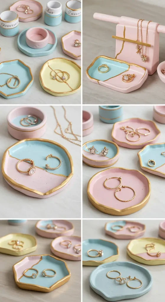 9 Craft Ideas For Teens To Sell 8 7. Clay Jewelry Dishes