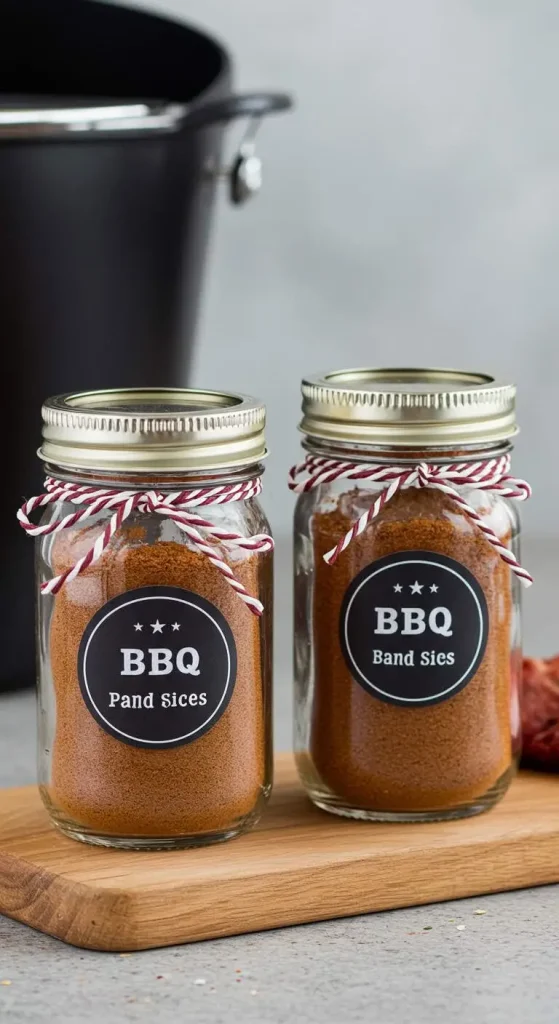 10 Craft Gift Ideas For Dad 8 7. DIY BBQ Spice Set