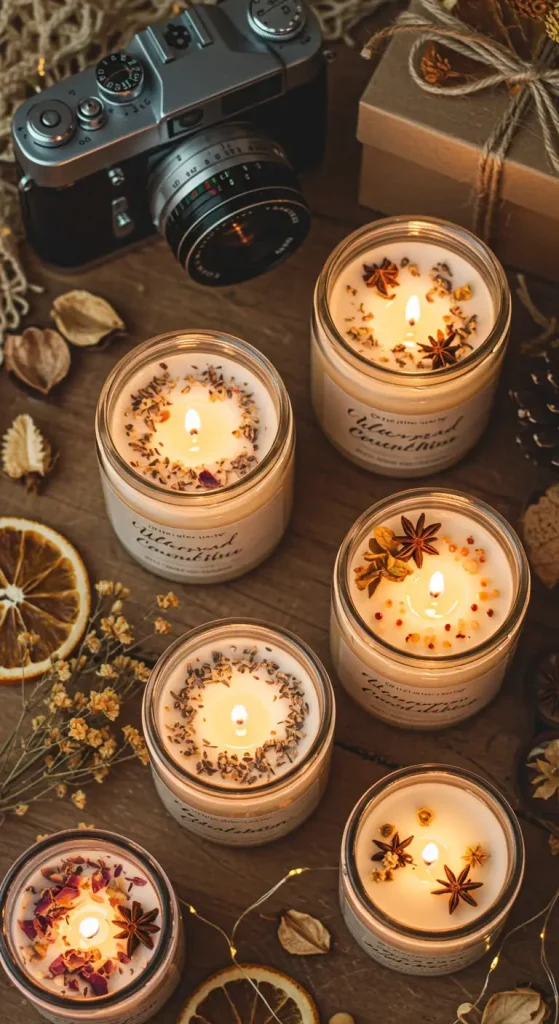 10 Craft Ideas For Friend Groups 8 7. DIY Decorative Candles