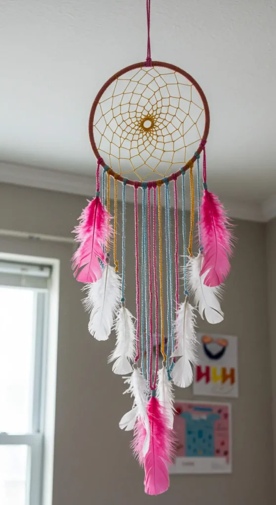 13 Simple Craft Ideas For Room Decor 8 7. DIY Dream Catcher