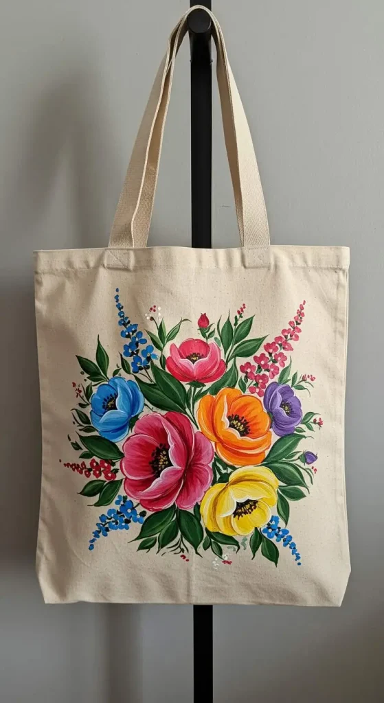 13 Handmade Craft Business Gift Ideas 8 7. DIY Fabric Tote Bags