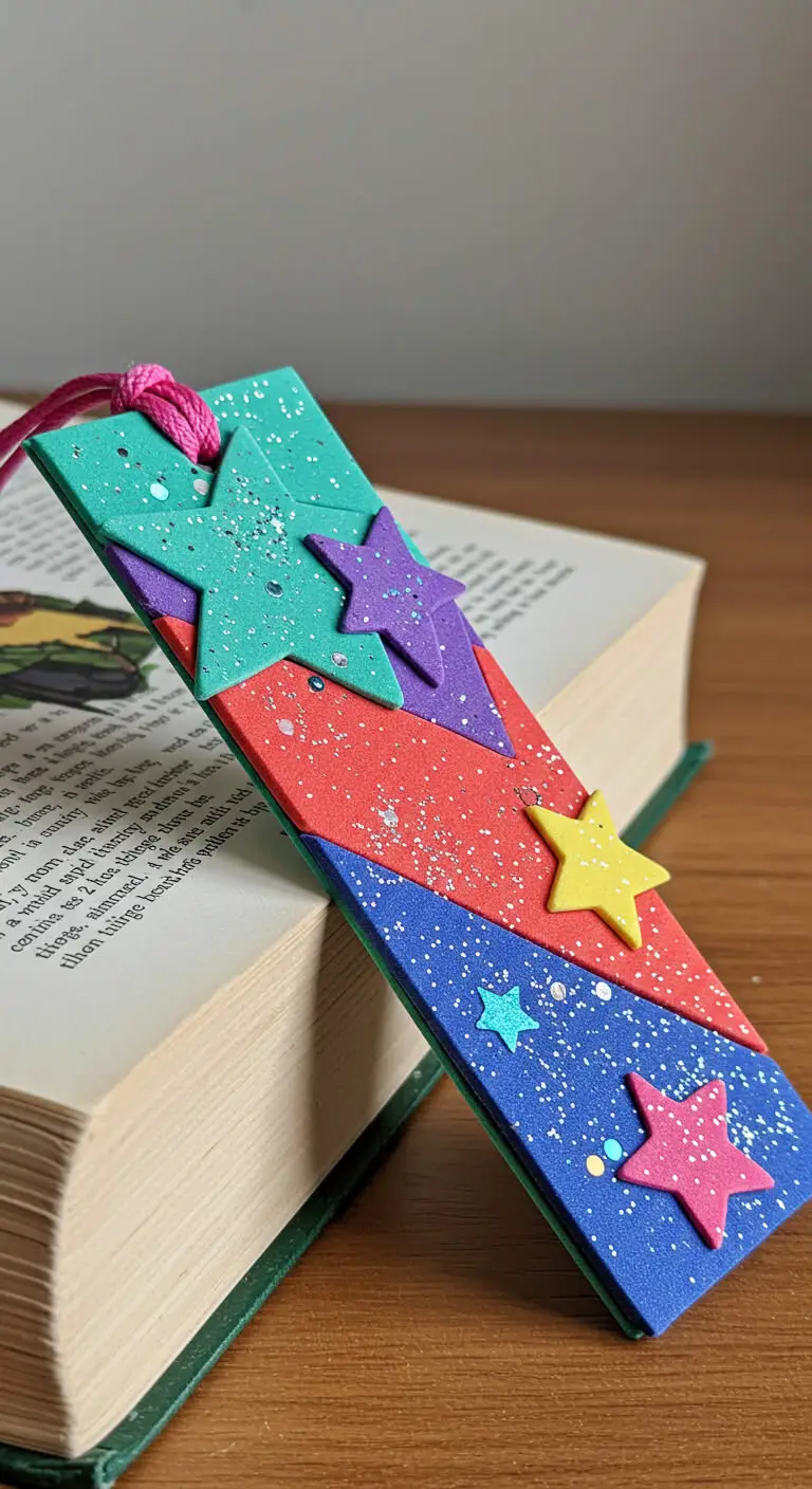 7. DIY Foam Sheet Bookmarks