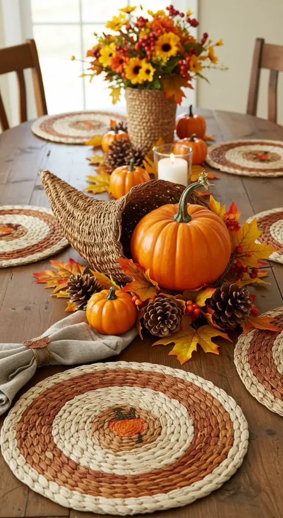 13 Thanksgiving Craft Ideas 8 7. DIY Pumpkin Place Cards