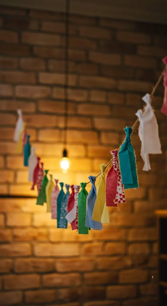 13 Easy Craft Ideas At Home 8 7. Decorative Paper Garland