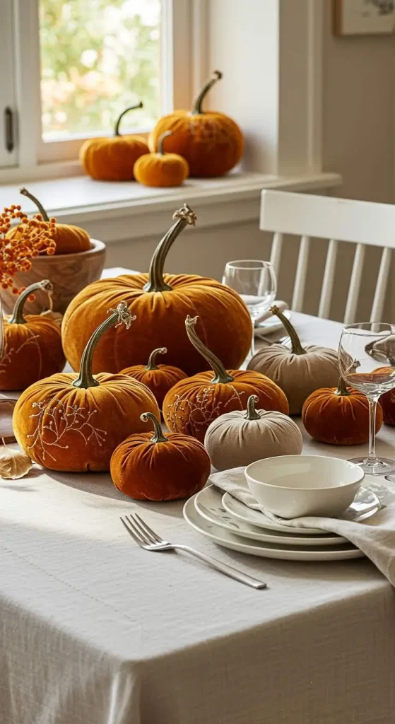 10 Craft Ideas For Adults Fall 8 7. Fabric Pumpkins