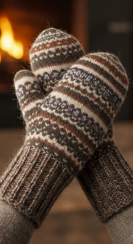 13 Waste Material Craft Ideas 8 7. Old Sweater Mittens