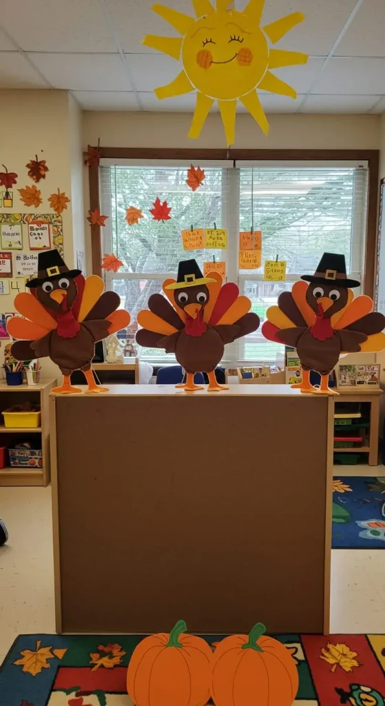11 Thanksgiving Craft Preschool 8 7. Paper Bag Turkey Puppets