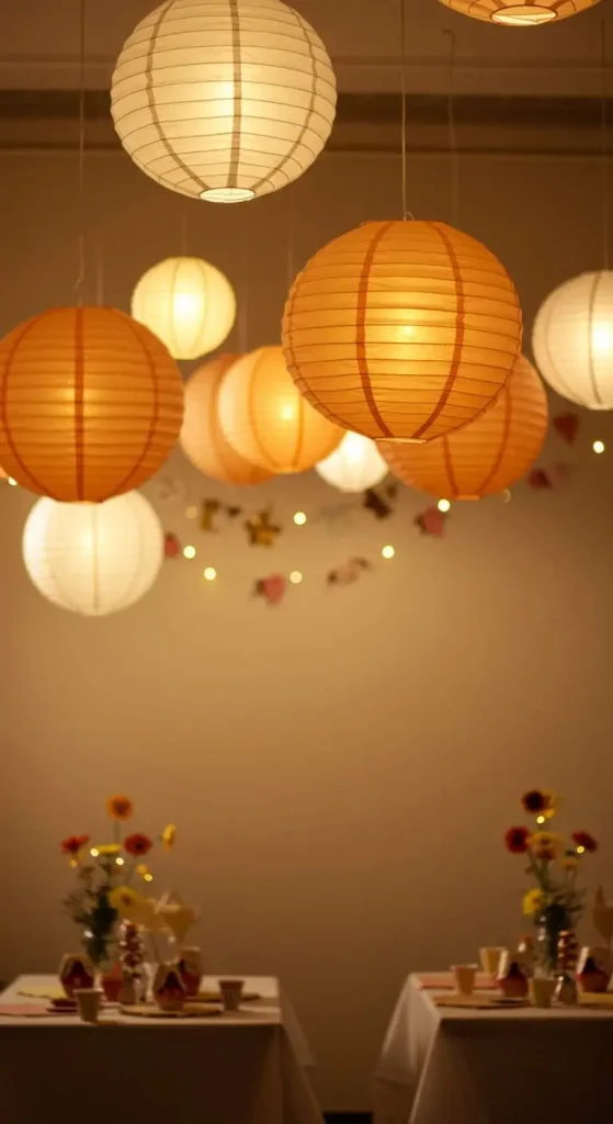 13 Craft Ideas With Paper For Birthday 8 7. Paper Lanterns