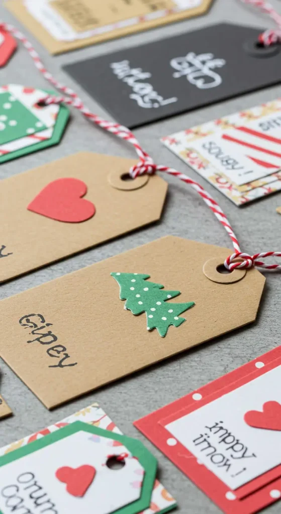 13 Easy Craft Ideas 8 7. Personalized Gift Tags