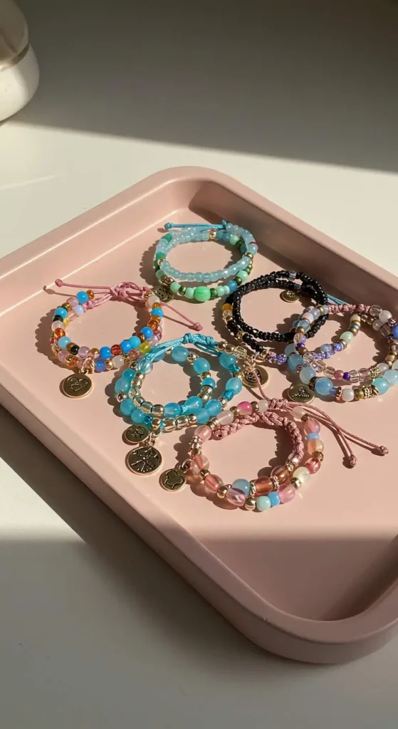 12 Craft Ideas For Teens At Home 9 8. DIY Beaded Bracelets