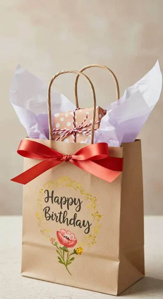 13 Craft Ideas With Paper For Birthday 9 8. DIY Paper Gift Bags