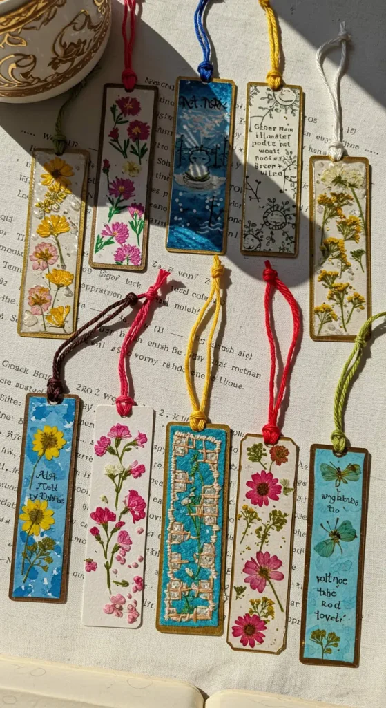 15 Easy Craft Ideas For Teens 9 8. Fabric Scrap Bookmarks