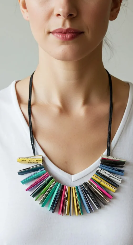 15 Craft Ideas For Adults With Paper 9 8. Paper Jewelry
