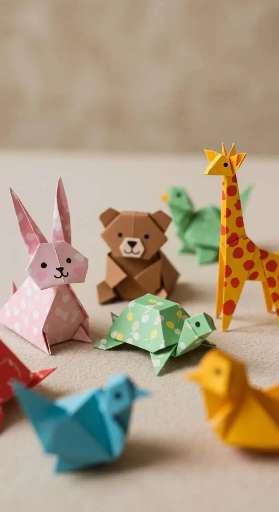 10 Paper Craft Ideas For Best Friend 9 8. Paper Origami Animals