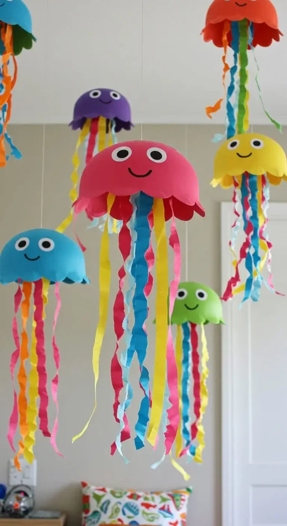 11 Craft Ideas For Paper Plates 9 8. Paper Plate Jellyfish