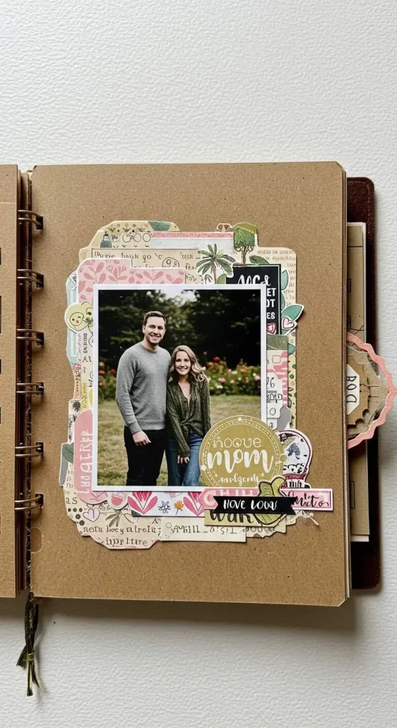 13 Mother's Day Gift Handmade Craft Ideas 9 8. Scrapbook Journal