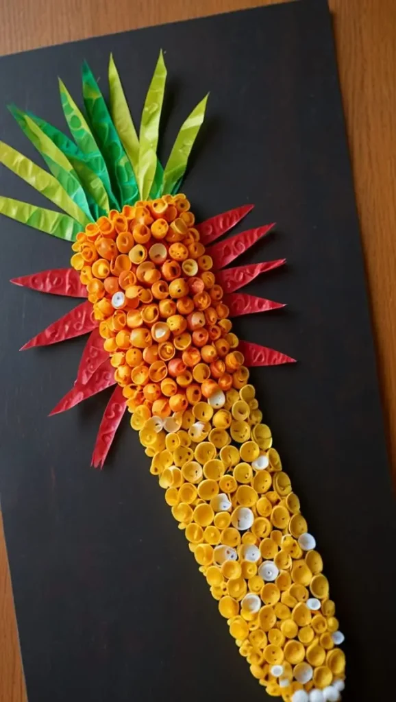 13 Thanksgiving Craft For Kids Preschool 10 9. Corn on the Cob Painting