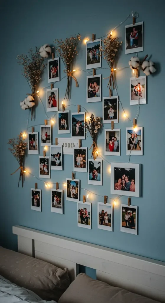 10 Aesthetic Craft Ideas to Elevate Your DIY Game 10 9. DIY Aesthetic Photo Display