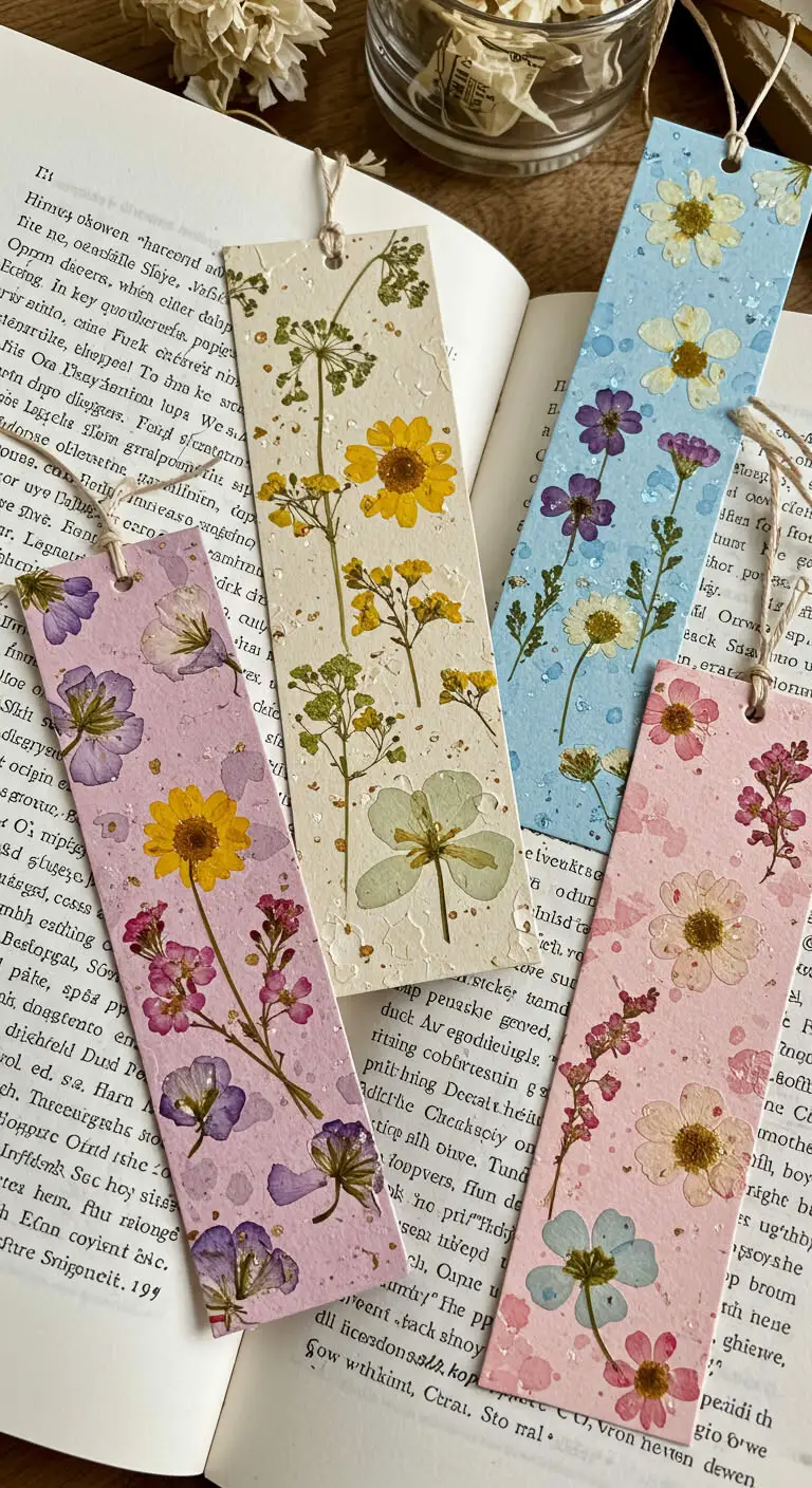 9. DIY Handmade Bookmarks