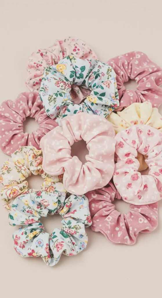 11 Craft Ideas For Teens 10 9. DIY No-Sew Fabric Scrunchies