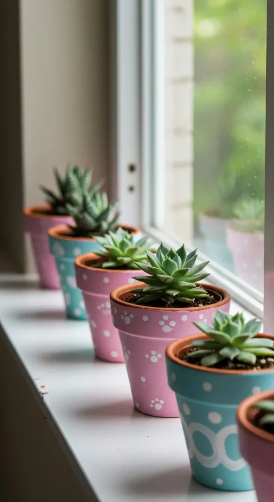 12 Craft Ideas For Teens At Home 10 9. DIY Painted Plant Pots