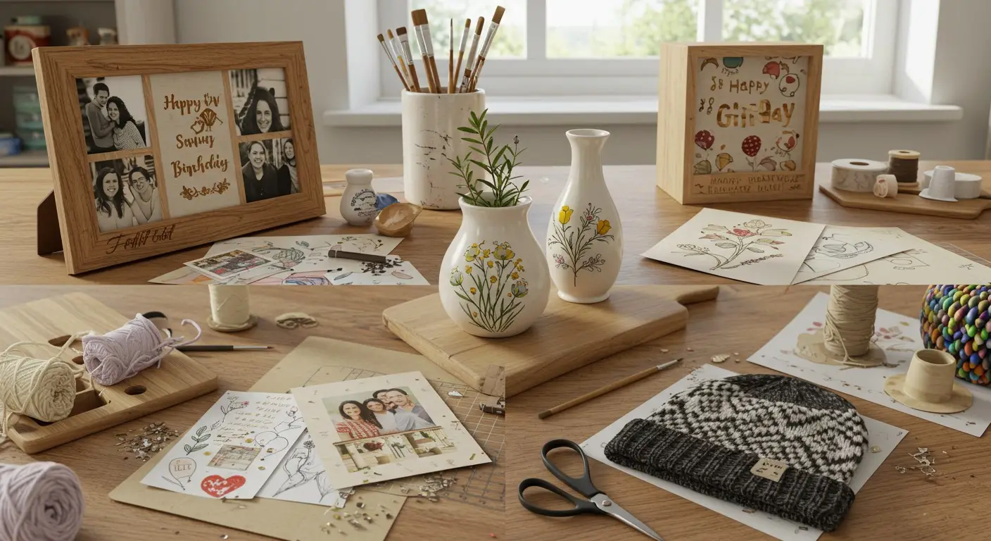 Handmade Birthday Gift Craft Ideas