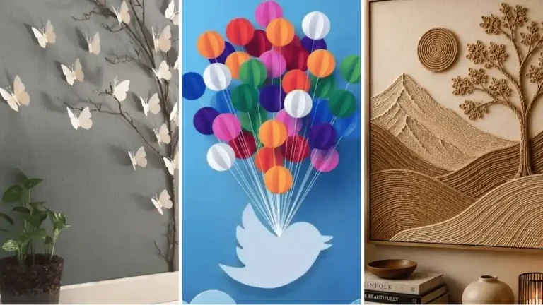 Aesthetic Craft Ideas for Wall
