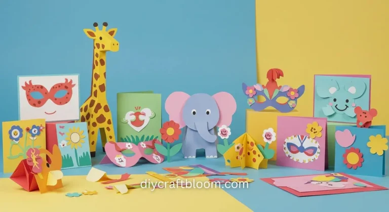 13 Craft Ideas For Kids With Paper 37 Craft Ideas For Kids With Paper