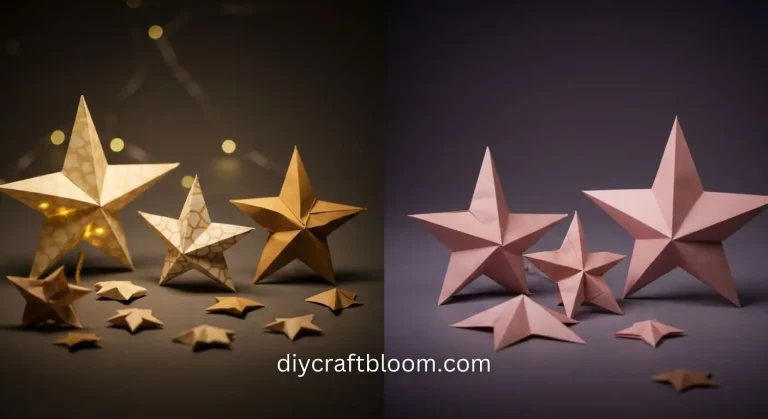 11 Craft Ideas For Paper Stars 14 Craft Ideas For Paper Stars