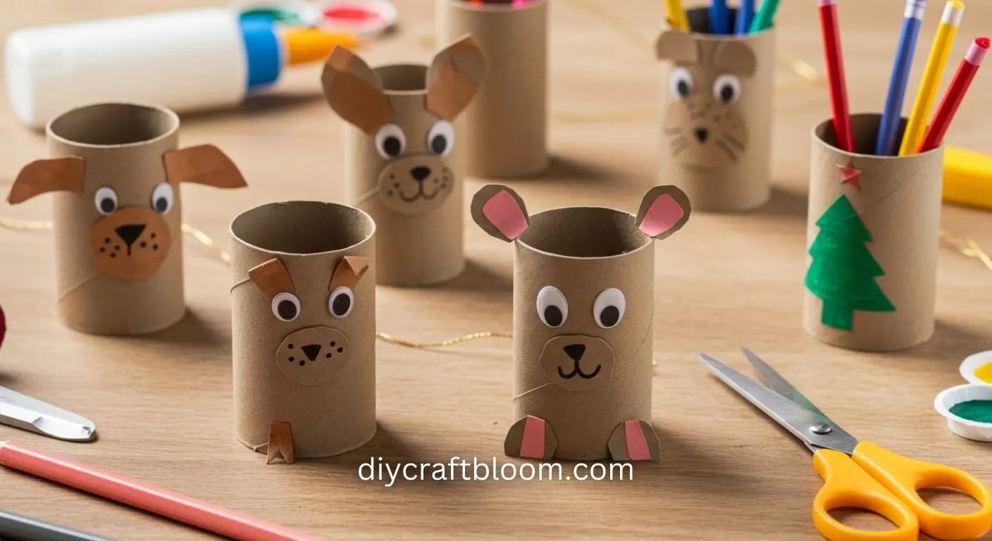 Craft Ideas For Paper Towel Rolls
