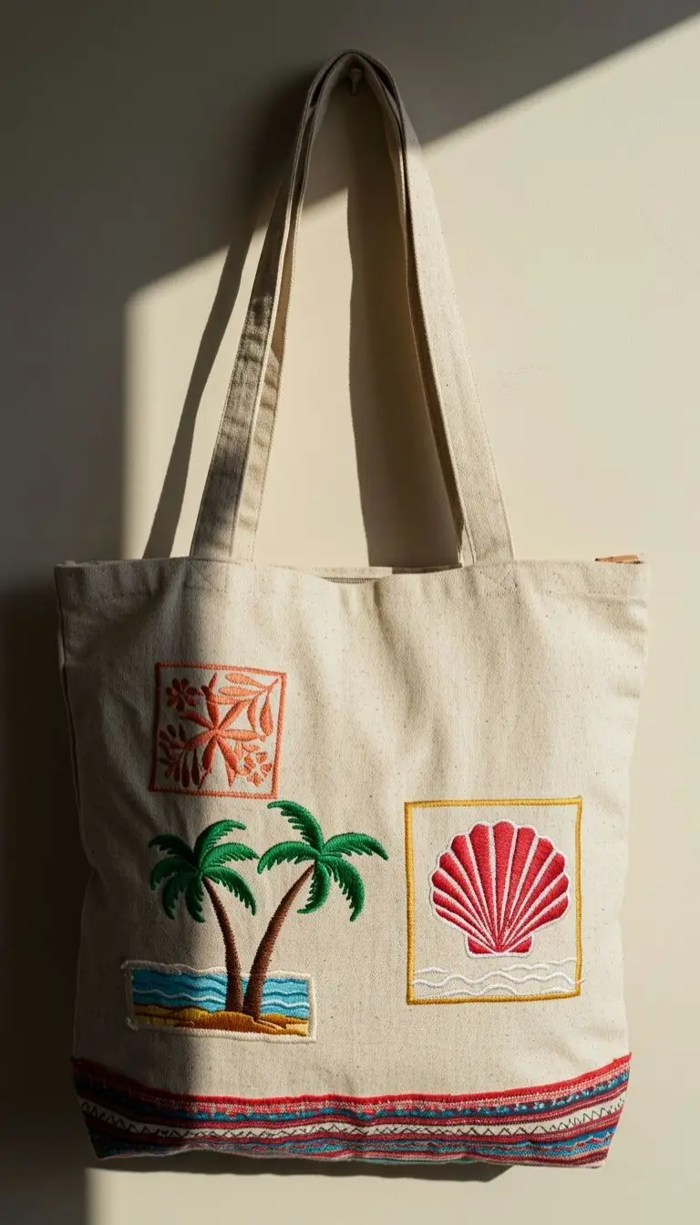 11 Craft Ideas For Teens Summer 8 DIY Summer Tote Bag