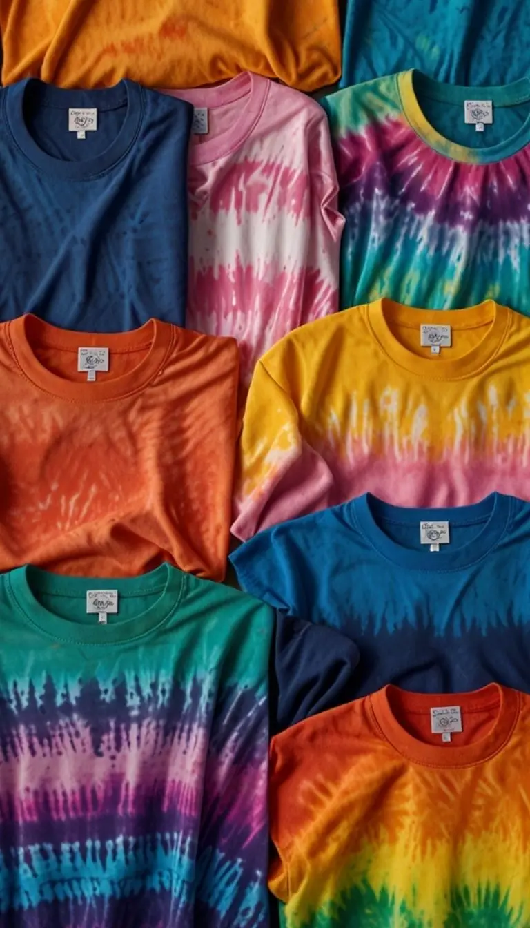 11 Craft Ideas For Teens Summer 2 DIY Tie-Dye T-Shirts