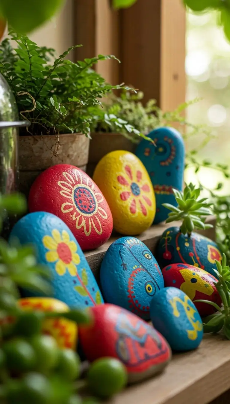 11 Craft Ideas For Teens Summer 5 Painted Rock Art