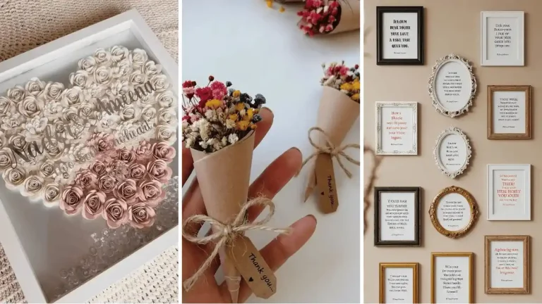 Wedding Gift Handmade Craft Ideas