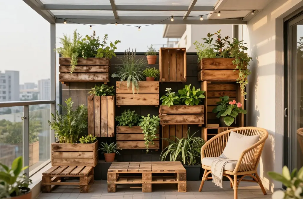 10 Balcony Summer Crafts That Transform Tiny Outdoor Spaces: Chic on a Tiny Balcony