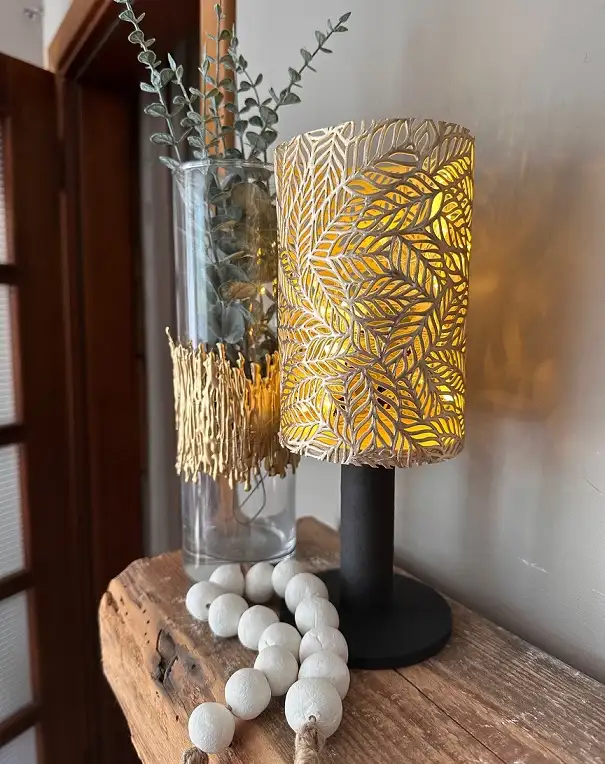 Cut Paper Sleeves That Warm Up Cold Lamp Light