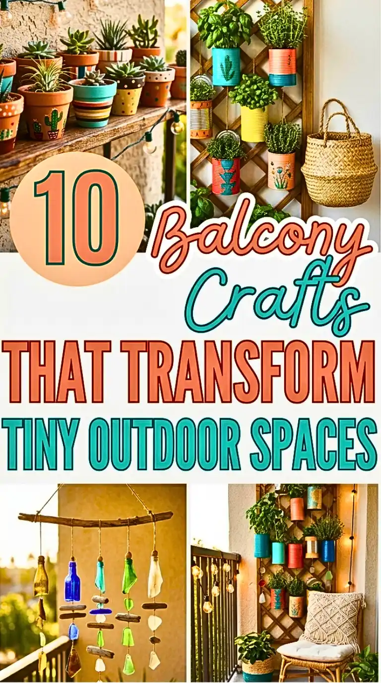 10 Balcony Summer Crafts That Transform Tiny Outdoor Spaces 2 10 Balcony Summer Crafts That Transform Tiny Outdoor Spaces