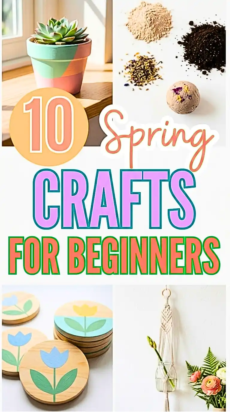 10 Best Spring Crafts for Beginners You'll Finish Fast 2 10 Best Spring Crafts for Beginners