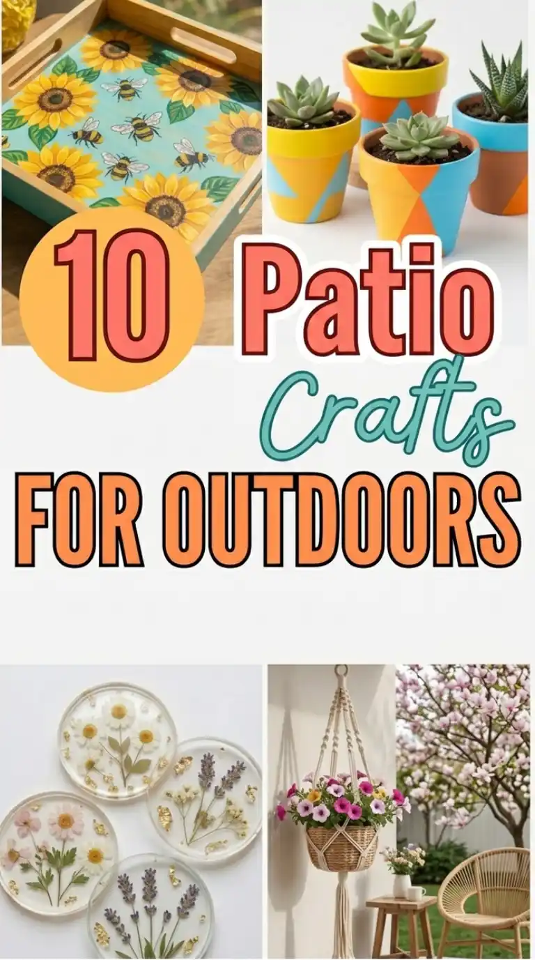 10 Patio Spring Crafts for Outdoors: Blooming DIYs 2 10 Patio Spring Crafts for Outdoors